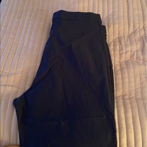 Navy blue men dress pants size xL